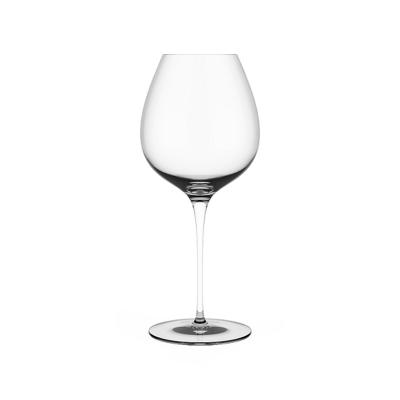 China Exquisite handmade wine glass glass reliable material handcrafted liquor wine glass for sale