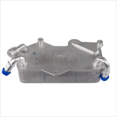 China Engine Oil Cooler 4G0 317 021 M, AG 4G0 317 021 for A6 11-14/A6Q11-14/A7 11-14 OEM standard size for sale