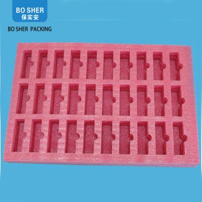 China OEM Styles Customized Foam Packaging Die Cut Tool EVA Foam Packaging Inner Wrench Anti EPE Inserts With Static Sponge Foam Dies Trays for sale