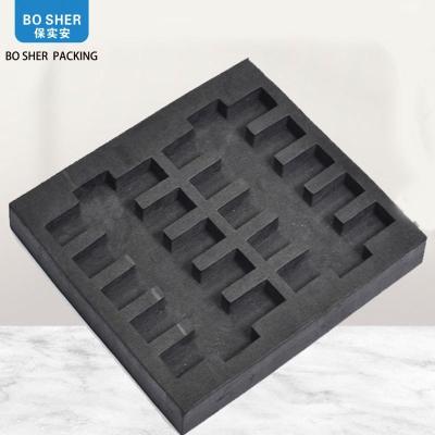 China OEM Styles Customized Foam Packaging Die Cut Tool EVA Foam Packaging Inner Wrench Anti EPE Inserts With Static Sponge Foam Dies Trays for sale