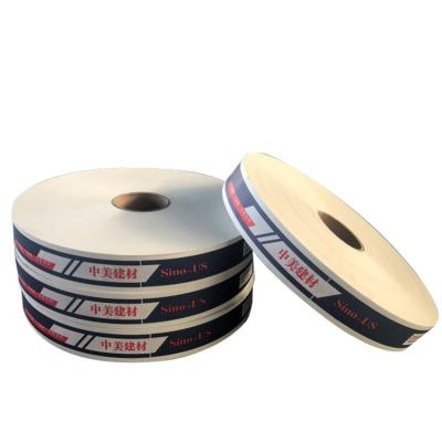 China Heat Resistant Customized Water Activated Kraft Paper Joint Gypsum Board Paper Tape for sale