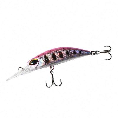 China Silicone Bait Lures 3.8cm 1.3g Lure 3d Minnow Eyes Spinner Bait Painted Minnow Fishing Lures for sale