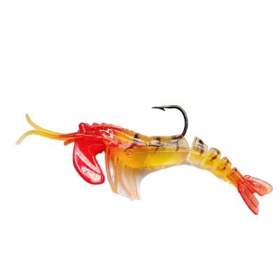 China Silicone Bait Snaps Lure Pencil Fishing Lure Sinking Lures Fishing Saltwater 8 Colors Hooks 4# BKB for sale