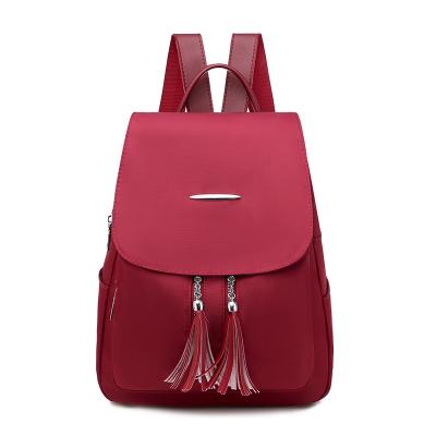 China Fashion factory direct sales men's bags general backpacks, European and American women's new casual shoulder travel leather backpacks for sale