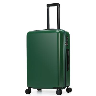 China Hot Selling ABS PC Material Customized Business Travel Luggage With Many Colors Hard Shell Suitcase for sale