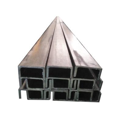 China Construction steel channel galvanised h channel steel posts iron beam small cold rolled steel c channel for pipe support for sale