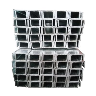 China Construction steel channel 220 x 70 x 3 mm standard sizes c channel steel perforated 18 inch 2x4 light gauge price per kg steel channel for sale