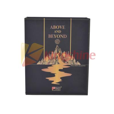 China paper & Economic Paperboard Custom Design Display Leather Samples Sample Book for sale