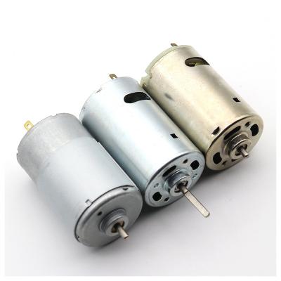 China Good quality closed dc 12v small powerful pump motor rs-550 for sale