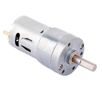 China Factory customization 12v 24v small electro dc gear totally enclosed motor for door lock for sale