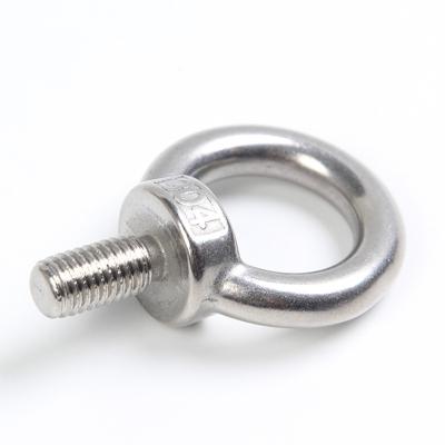 China Wholesale Crane Material Rigging Carbon Steel DIN580 Drop Forged Lifting Eye Bolt M12 Galvanized for sale