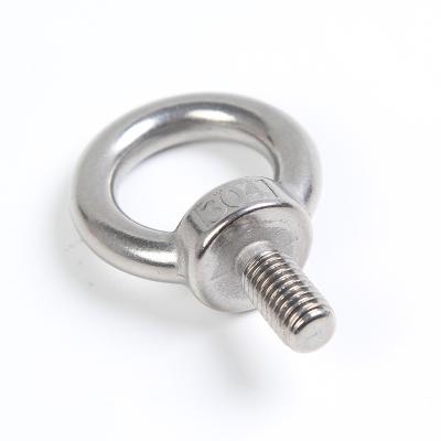 China Fast Delivery High Grade M8 Crane Hoisting Stainless Steel Eye Bolt for sale