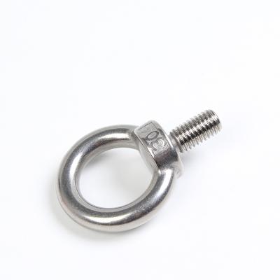 China Hot Selling Stainless Steel DIN580 304 Eye M27 Galvanized Crane Lifting Screw Ring Bolt for sale