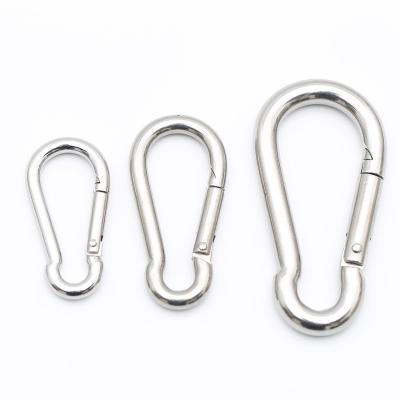 China Stainless Steel Hot Spring Hook 11*120mm Heavy Industry Vending Snap Hook for sale