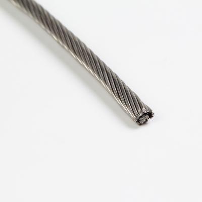 China Crane Cheap Price 1x19 0.8mm Stainless Steel Wire Rope For Heavy Duty Application for sale