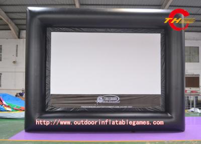 China Film Festival Inflatable Outdoor Projection Screen PVC Material for sale