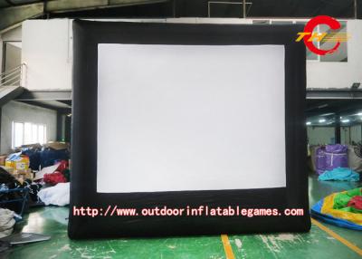 China Custom Inflatable Outdoor Movie Screen Oxford Cloth For Advertising for sale