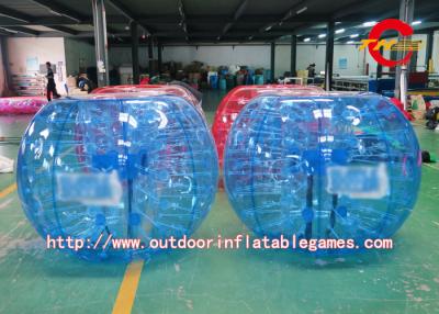 China Bola de parachoques inflable enorme, juegos inflables del deporte del PVC de 0.8m m en venta