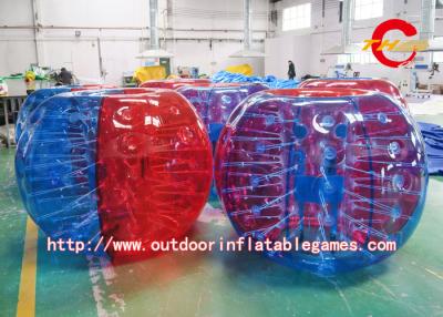 China Protección del medio ambiente divertida de la bola de parachoques inflable humana transparente de la burbuja en venta