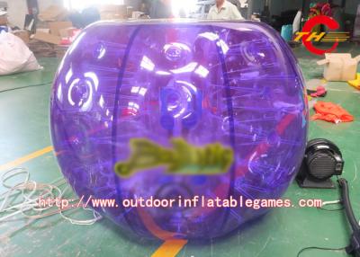 China bola inflable del tope del compinche de los adultos de los juegos TPU de los deportes del PVC de 0.8m m en venta