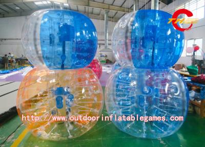 China Bola de parachoques inflable el 1.5m grande transparente del entretenimiento del patio en venta