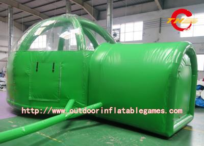 China Oxford Inflatable Bubble Camping Tent / Green Inflatable Bubble Tent for sale