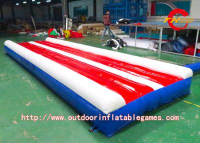 China Gymnastics Inflatable Trampoline Tumble Track Inflatable Sports Equipments for sale