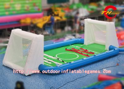 China Funny Inflatable Sports Games / Inflatable Human Foosball Court With EN71 for sale