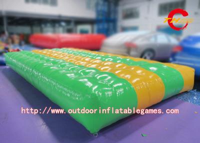 China 0.55mm PVC Inflatable Air Track Mat , Outdoor Inflatable Air Tumble Track for sale