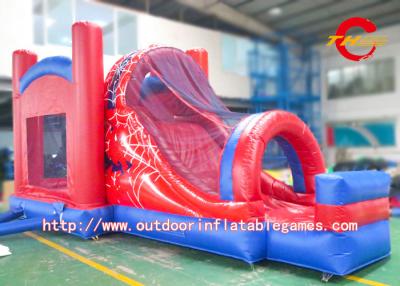 China Entertainment Children's Cartoon Inflatable Bounce House , Inflatable Cloth Jump Bed for sale