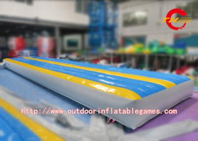 China Gymnastics Inflatable Air Tumble Race Track / Inflatable Sport Games Go Kart Track for sale