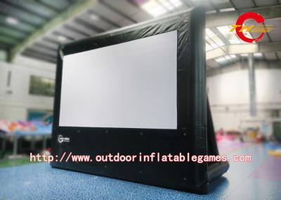 China Big Home Advertising Inflatable Movie Screen / Inflatable Outdoor Projector Screen for sale