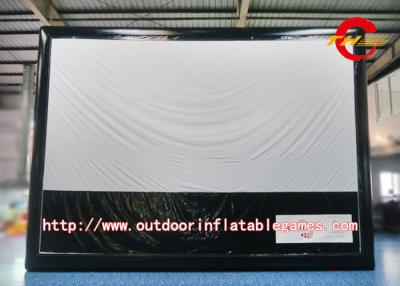 China 0.55mm Thickness Inflatable Outdoor Movie Screen With PVC / Oxford Cloth for sale