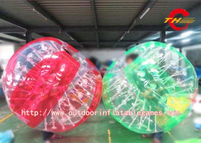 China Bola de parachoques inflable humana el 1.5m de la burbuja de los juegos de equipo transparente para los adultos en venta