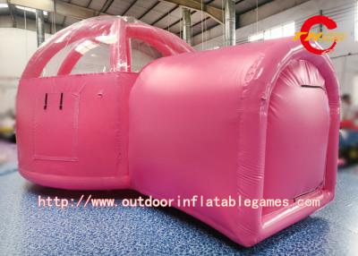 China Two Rooms Camping Inflatable Tent Bubble / Inflatable Bubble House For Bar for sale