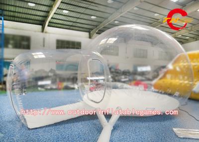 China Round Shaped Inflatable Bubble Room For Camping Commercial Grade Oxford / PVC for sale