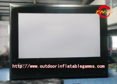 China PVC Inflatable Outdoor Projector Screen / Movie Screen With Digital Printing for sale