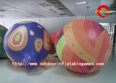 China Giant Inflatable Advertising Balloons / Colorful PVC Helium Globe Inflatable Balloon for sale