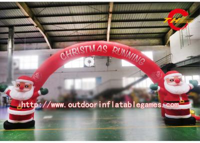 Cina Arco gonfiabile della decorazione dell'albero di Natale che annuncia gli archi gonfiabili in vendita