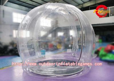 China PVC Outdoor Nature Bubble Room Customized Clear Inflatable Tent With Blower for sale