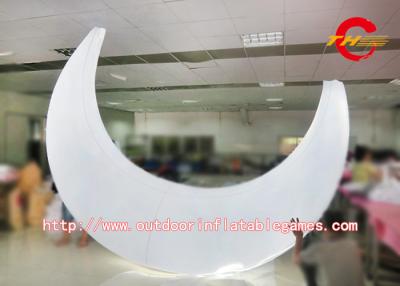 China Large LED Lighting Advertising Inflatable Helium Balloons For Moon Advertisement for sale