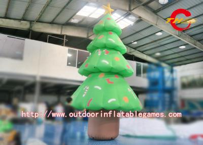 China Colorful Inflatable Christmas Tree / Outdoor Christmas Inflatable Yard Decorations for sale