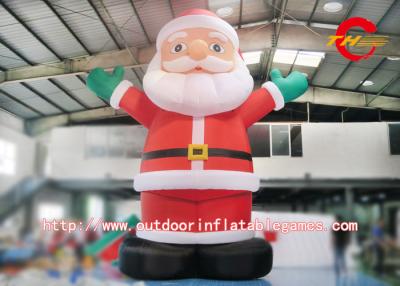 China Decorações infláveis Papai Noel bonito dos personagens de banda desenhada do Natal exterior à venda