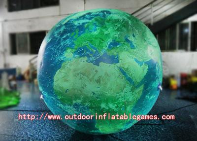 China Light Balloon Inflatable Advertising Balloons Fluorescent Green For Display Show for sale