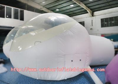 China Transparent Dome Inflatable Bubble Room Clear Tent With Custom Logo Printing for sale