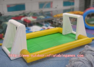 China Commercial Inflatable Football Arena Hand Painting For Teenagers Games for sale