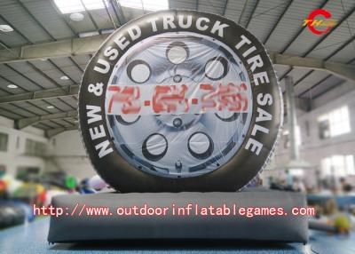 China Attractive Outdoor Inflatable Model , Exhibitions Inflatable Tire Advertising for sale