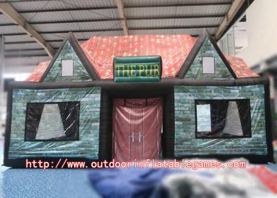 China Printing Giant Inflatable Bar Tent / Bar Camping Waterproof Pub For Outdoor for sale