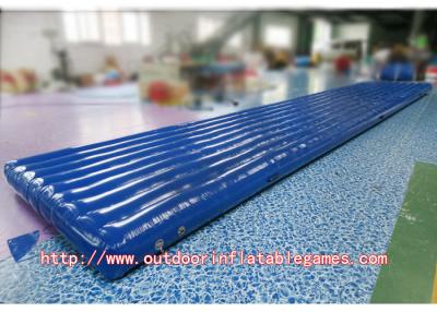 China Air Floor Gymnastics Inflatable Tumble Track 0.55mm PVC For Outdoor Game for sale