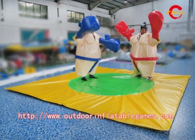 China PVC Kids Inflatable Sports Games , Inflatable Foam Padded Sumo Wrestling Suits for sale